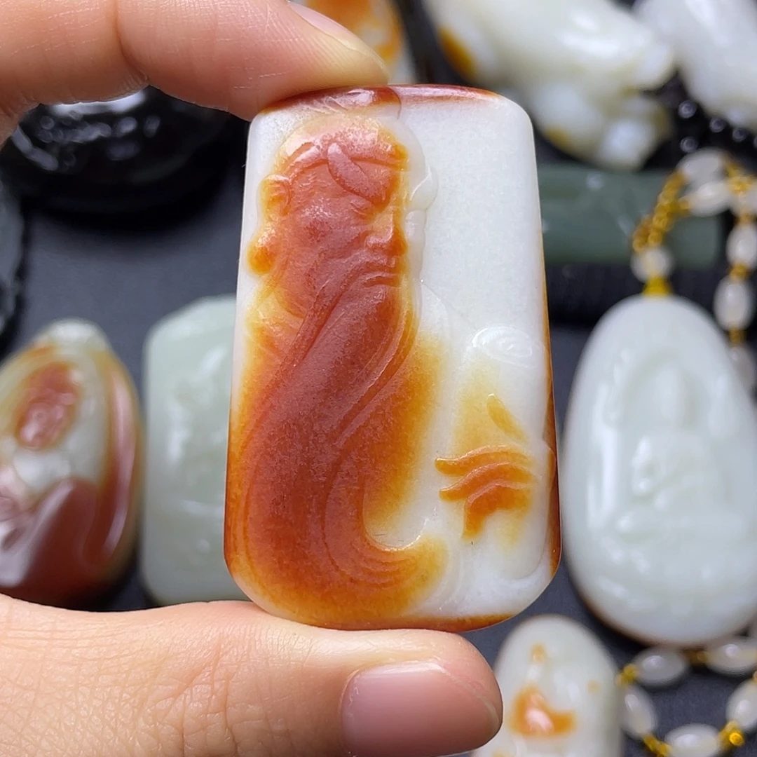 颈饰未镶嵌和田玉