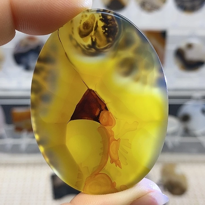 未镶嵌颈饰玛瑙/玉髓