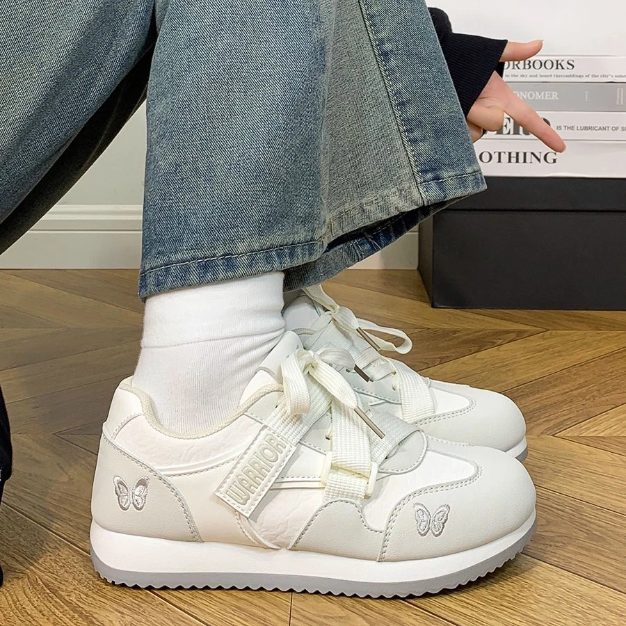 回力小白鞋女2025冬季新款厚底百搭板鞋女学生韩版休闲复古女鞋