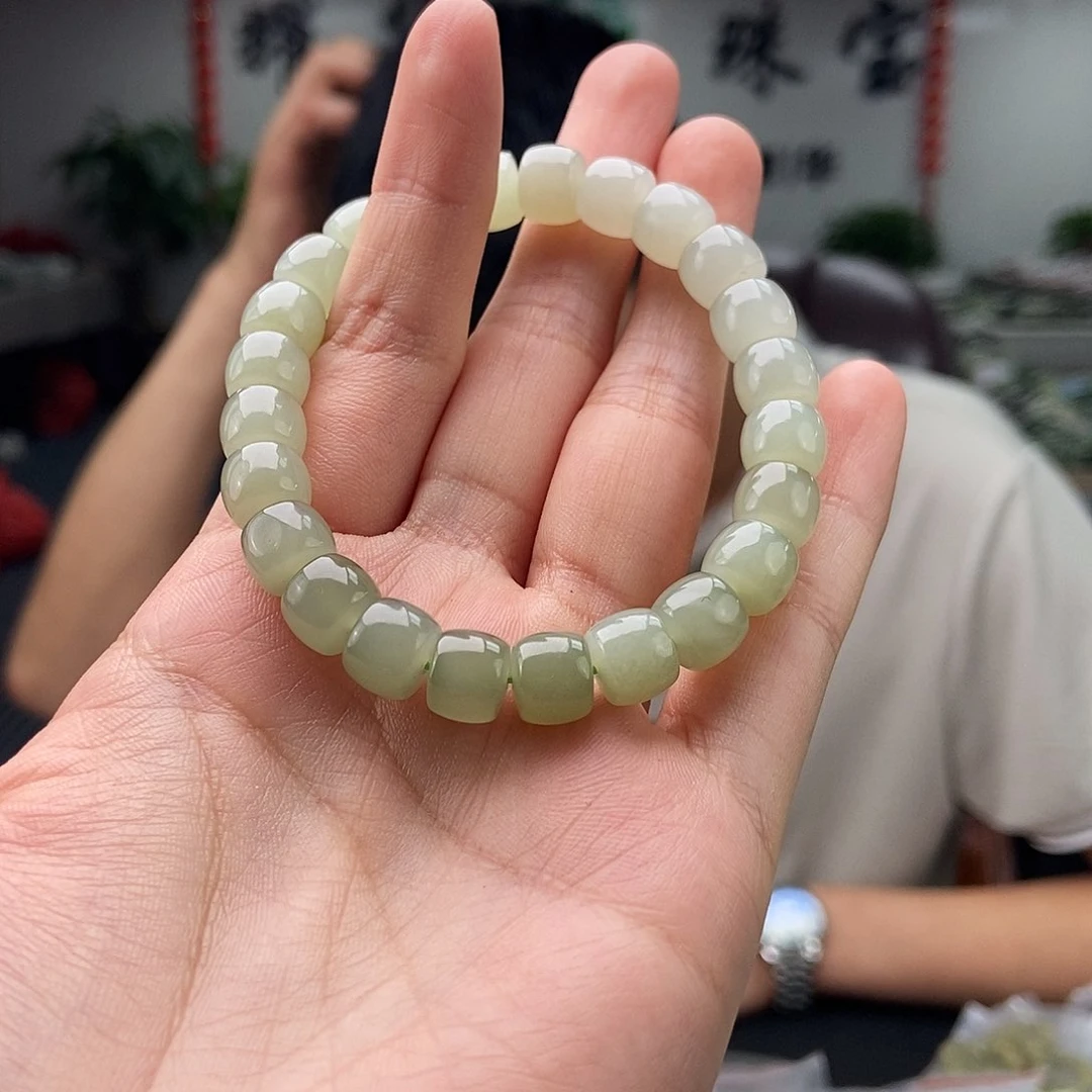 和田玉未镶嵌颈饰手串 颜色多样性发拍一发一