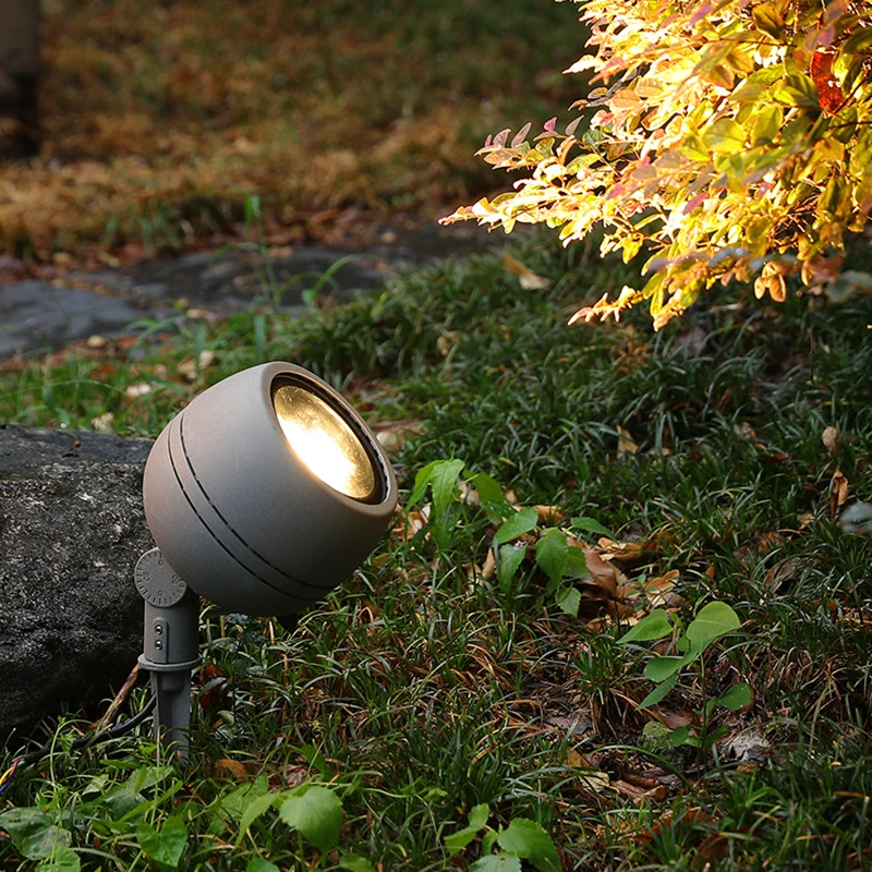 照树灯户外防水景观庭院射灯庭院植物花园绿化插地灯投光草坪灯