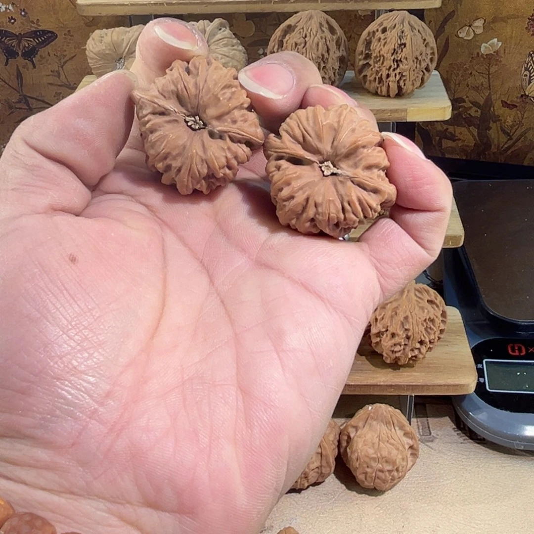 把件文玩核桃平谷凹地