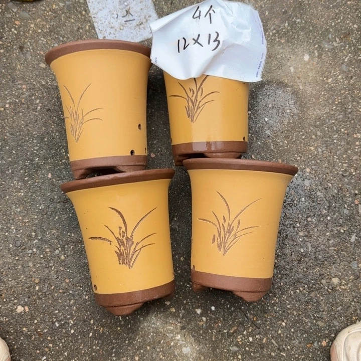 紫砂花盆特价商品