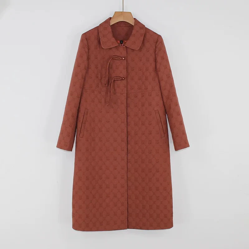 【Z2575】春秋百搭气质时尚新款2025风衣外套L13