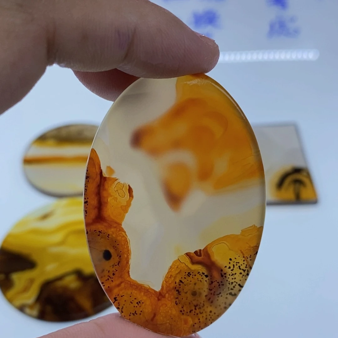 玛瑙/玉髓未镶嵌珠宝半成品