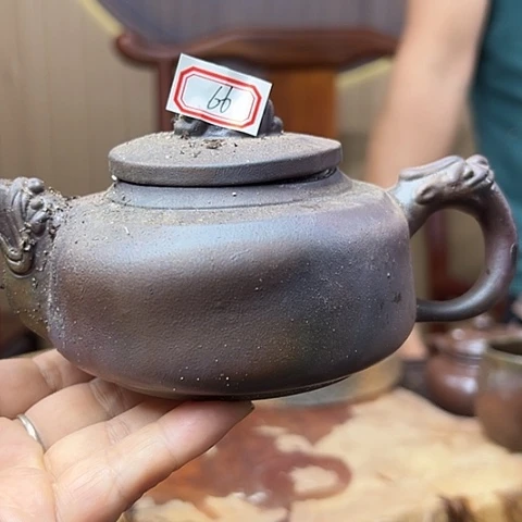 刀**雨戬谷龙窑柴烧茶壶66