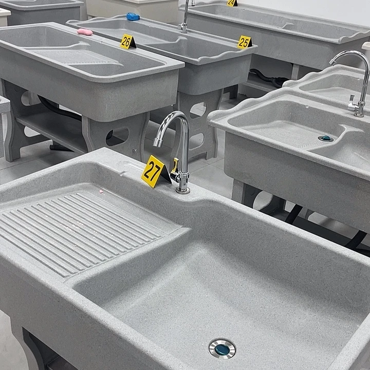 4***5石英石27号平边无挡水灰色100.58.80cm