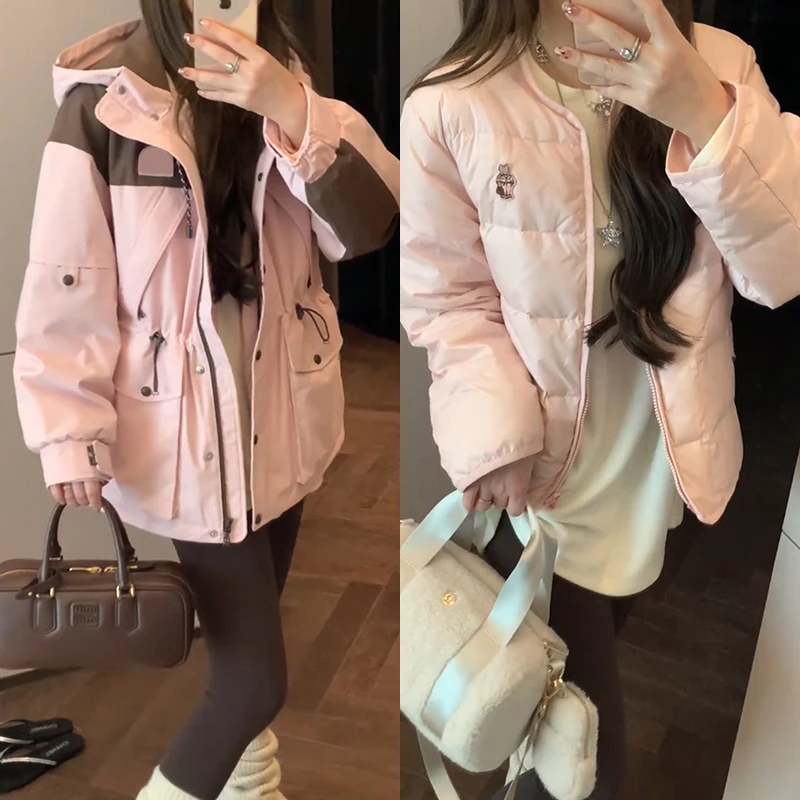 【mimius】七七 秋冬外套套装两穿保暖工装外套 F11139