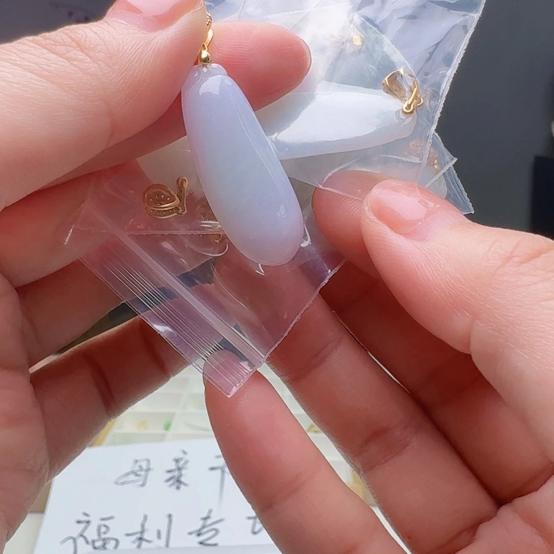 翡翠银S925镶嵌吊坠(不含链)多样性发货其一