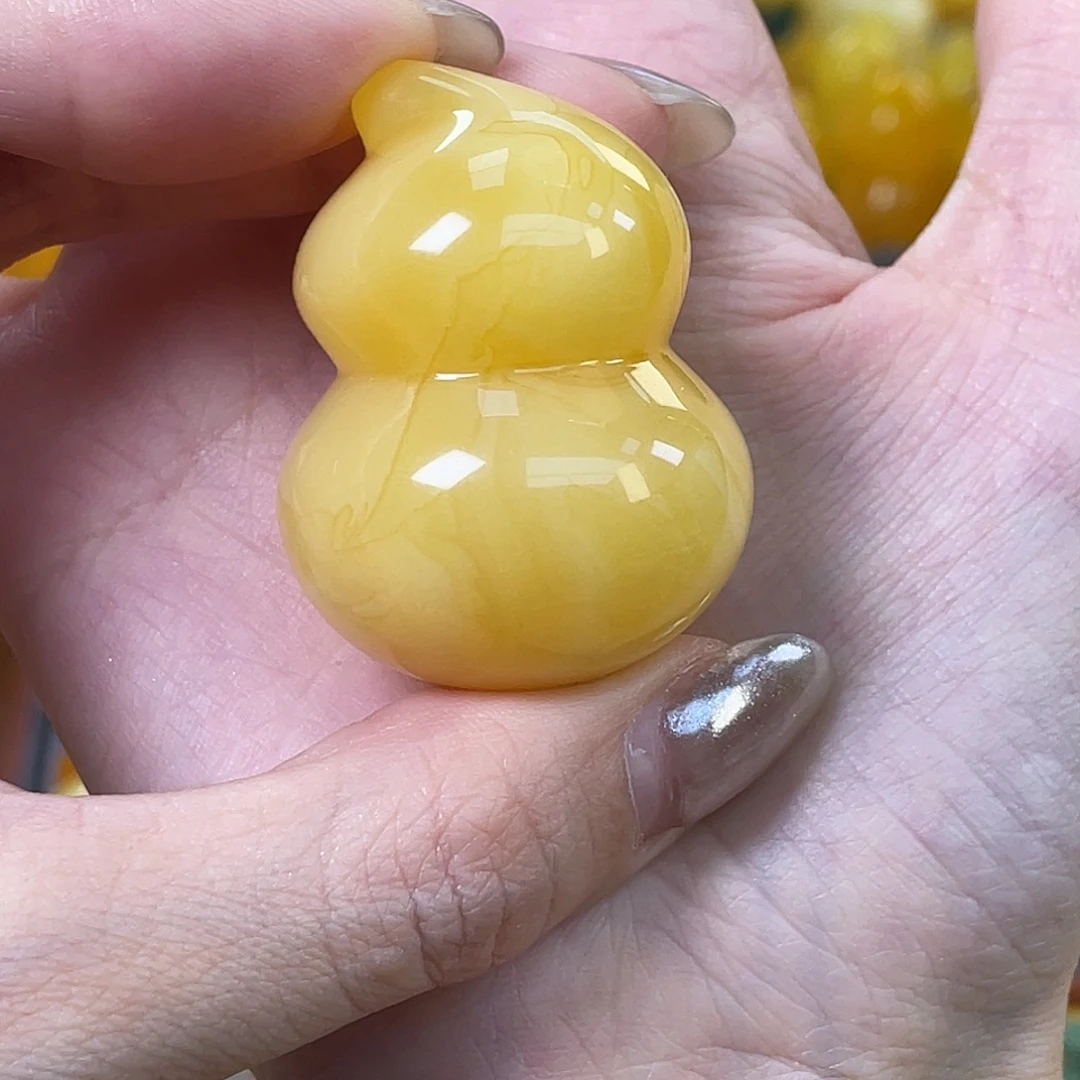 琥珀未镶嵌裸石琥珀蜜蜡J