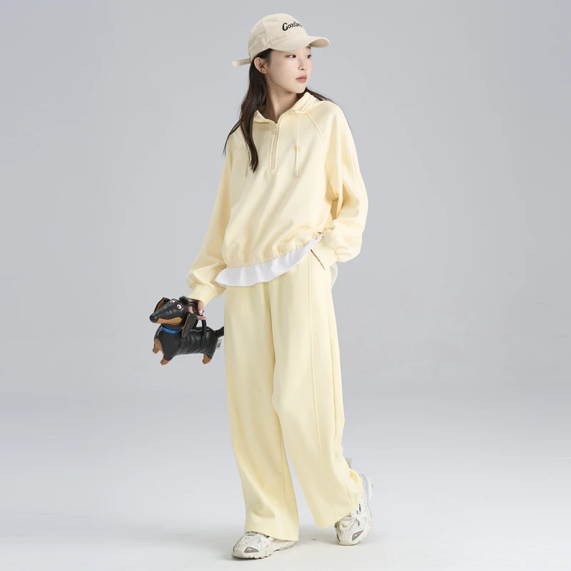 多多一上女大童25春假两件上衣和裤子两件套（150-180）6115A03X