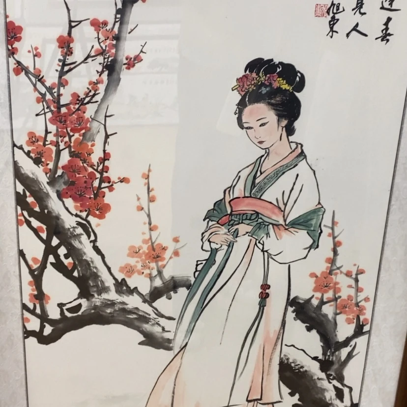 【闪购商品】国画手绘国画带框