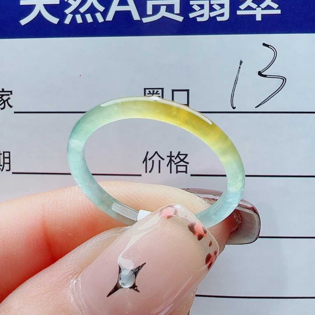 未镶嵌戒指翡翠风**声戒圈