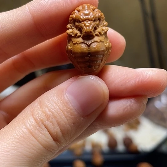 橄榄核手串/手链龙龟 三通