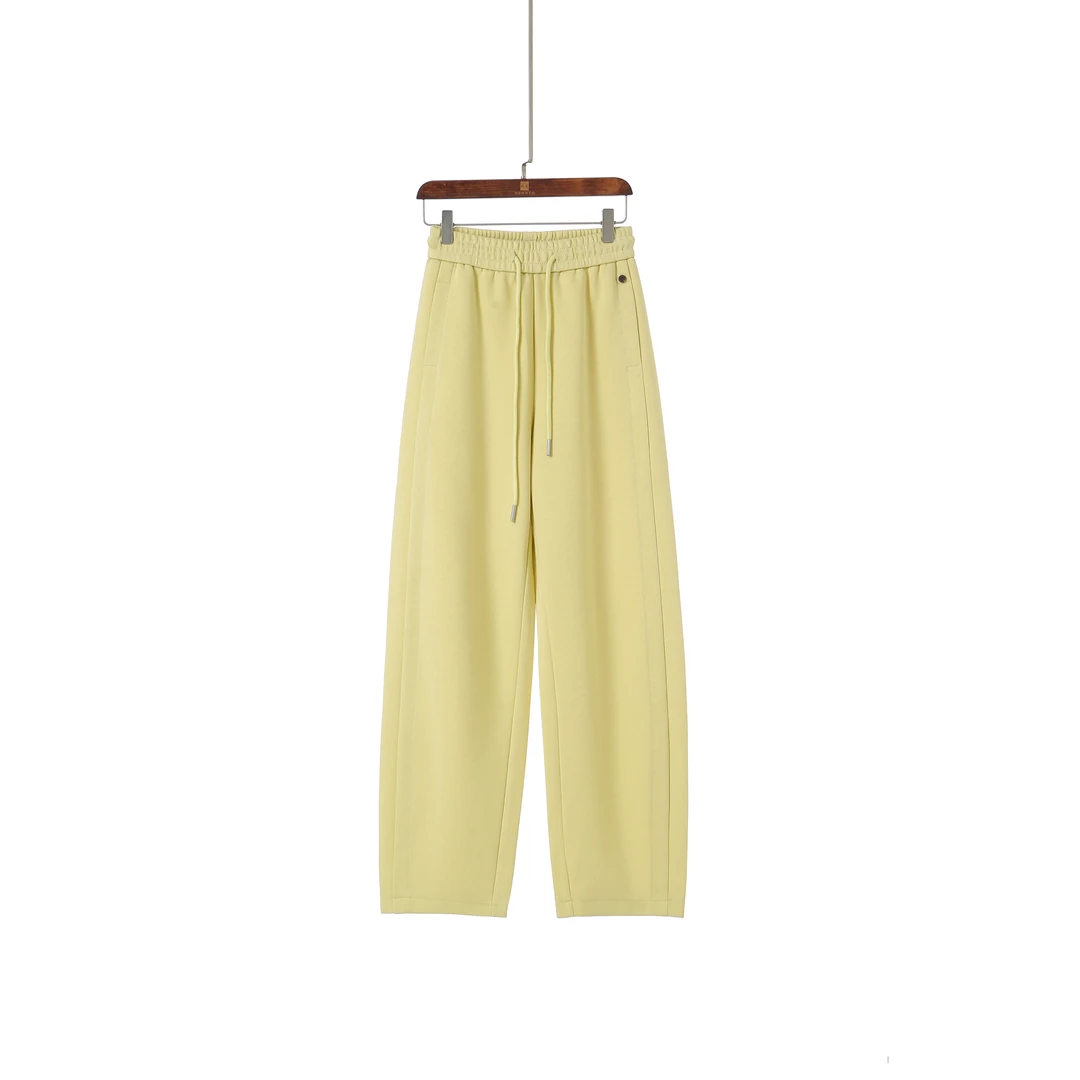 李子木先生松紧腰抽绳休闲弯刀裤2025新款爆款休闲裤9963