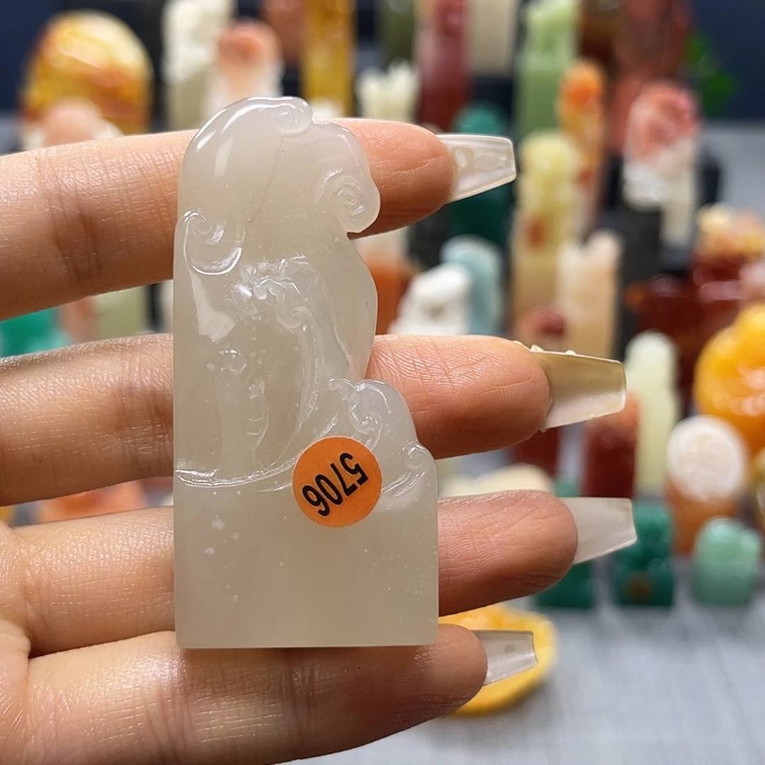 昌化石印石包邮包刻5706
