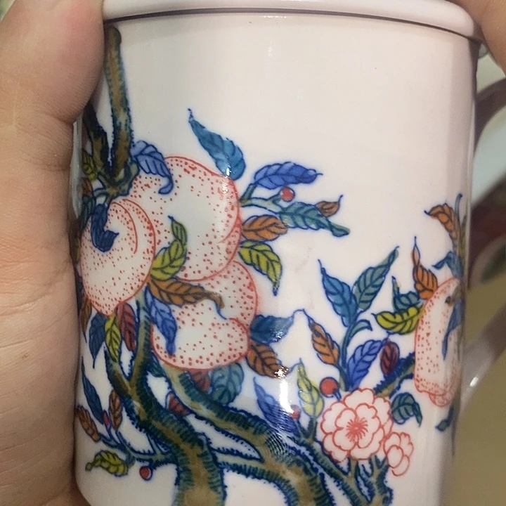 摆件景德镇陶瓷主人杯13455