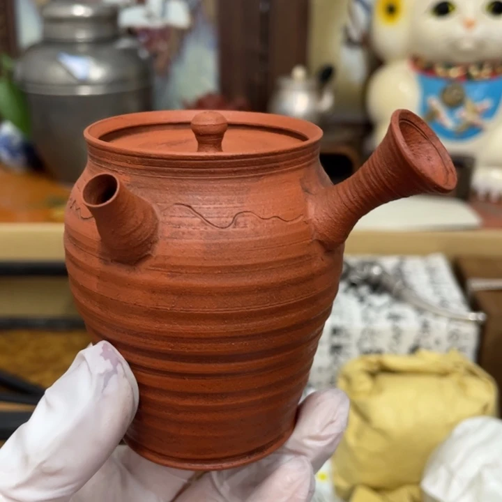 陶中古艺术品摆件