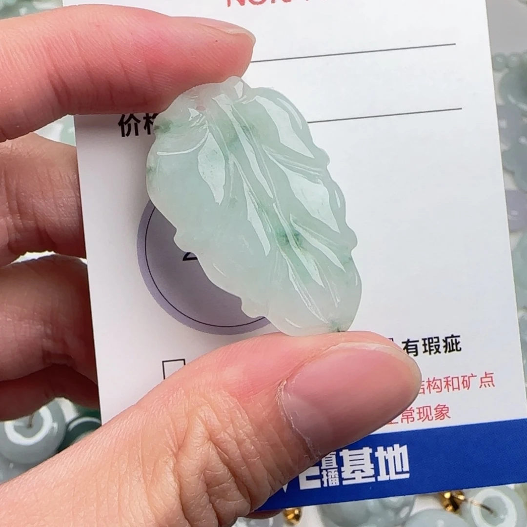 翡翠未镶嵌颈饰160