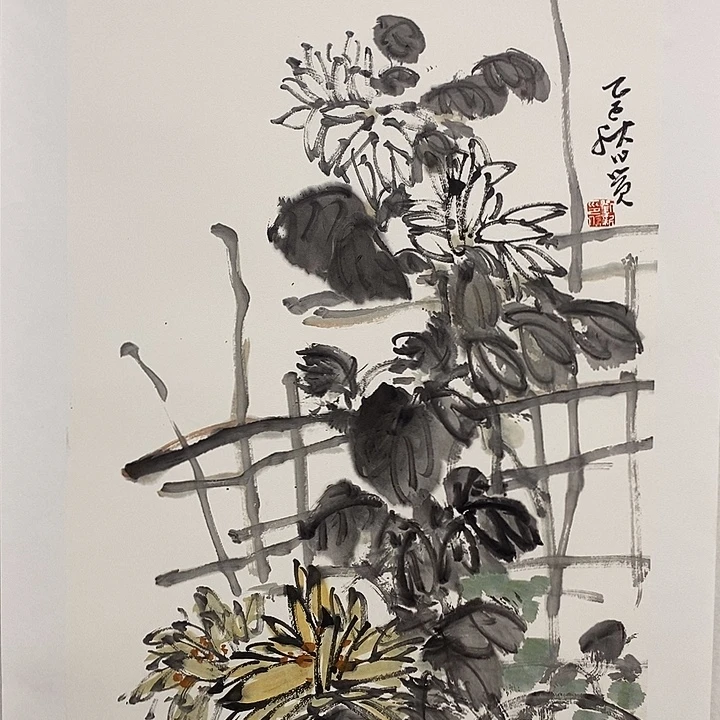 国画书画作品多次参加全国书画大展