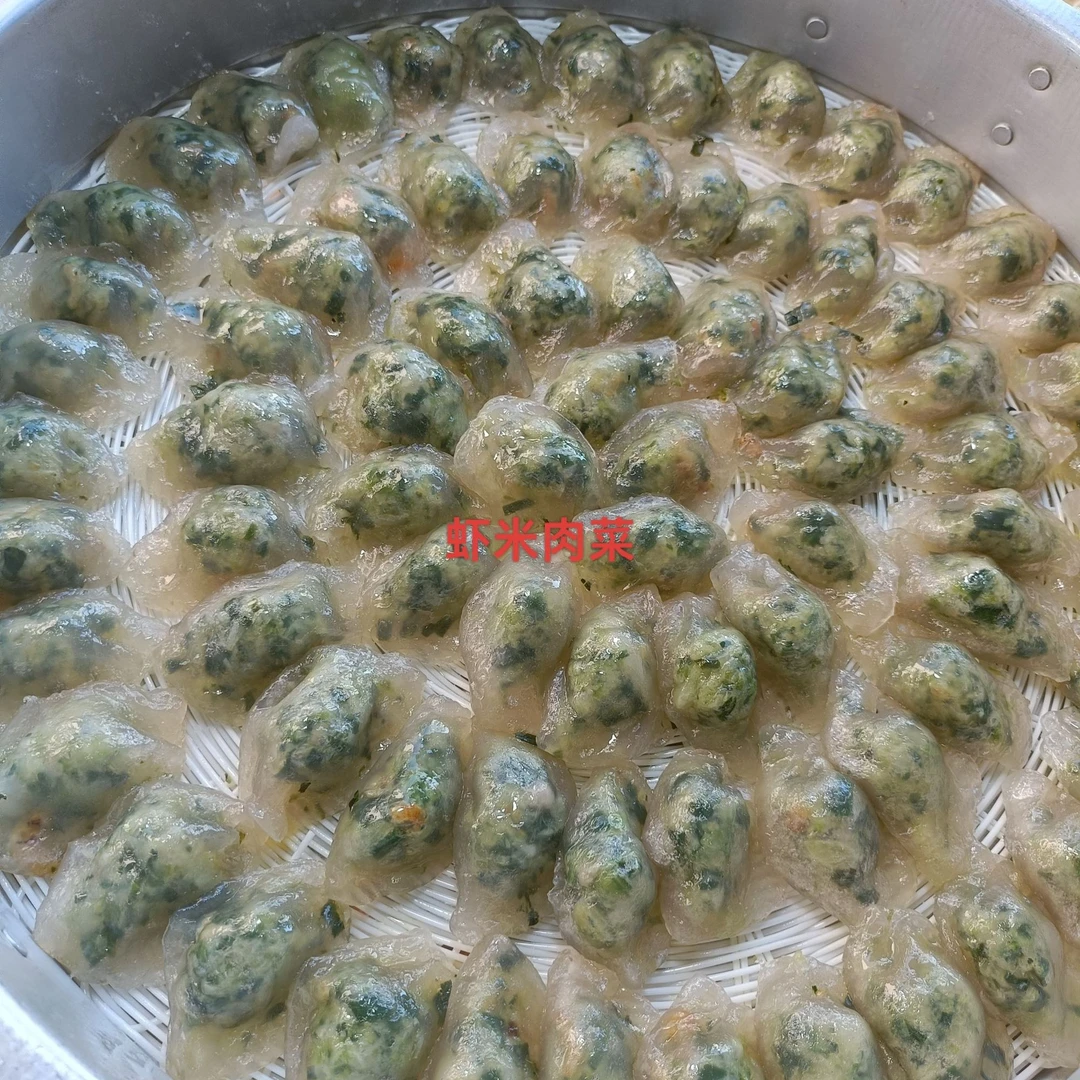 潮汕手工薯粉饺 隆江本地透明水晶饺