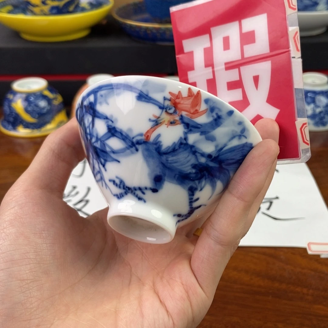 杯景德镇手绘陶瓷艺术
