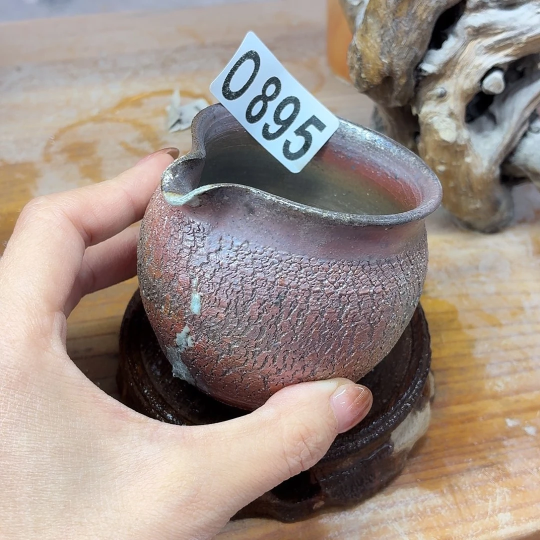 陶园柴烧，精品高货0895瑕 再打磨一下