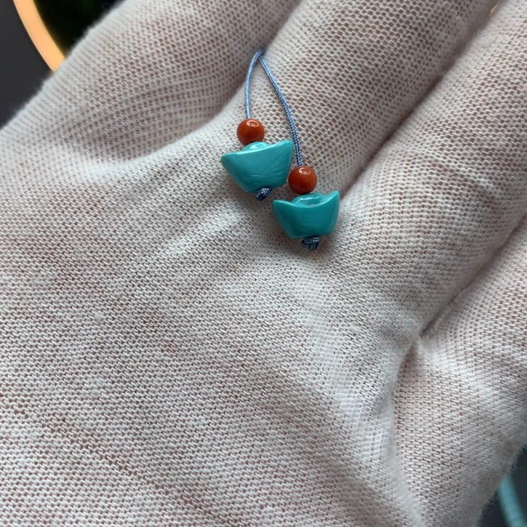 绿松石挂件未镶嵌