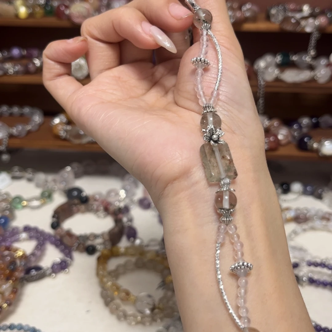 未镶嵌手链烟晶1