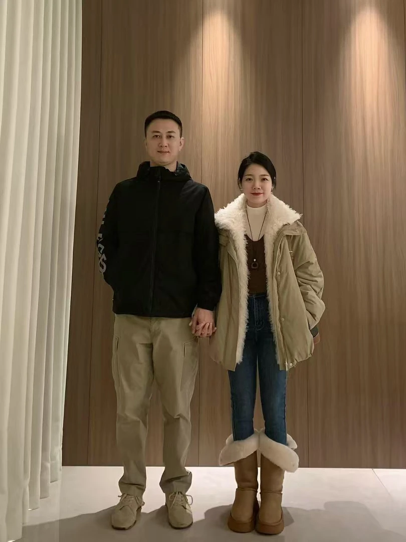 2026秋冬新款美式派克服外套显瘦毛领外套马甲背心打底衫牛仔裤