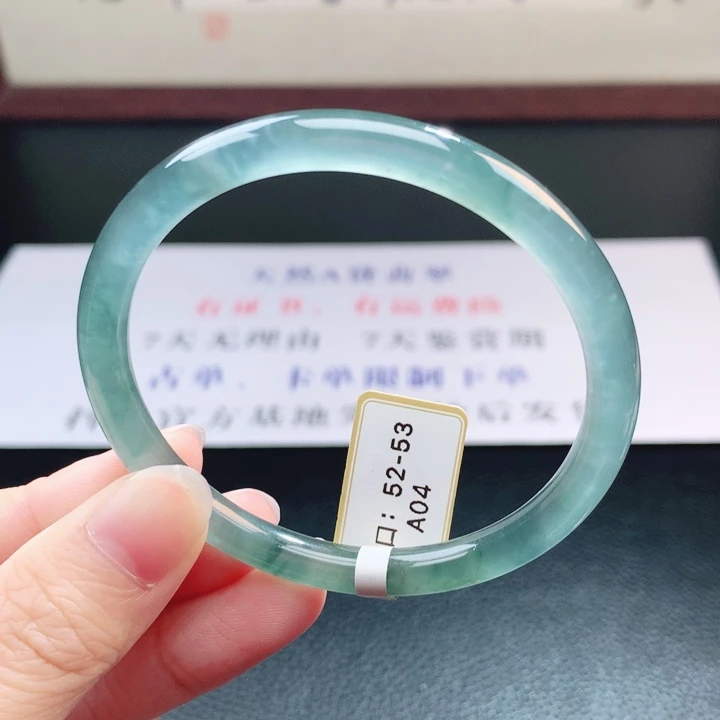 翡翠未镶嵌手镯翡翠手镯30