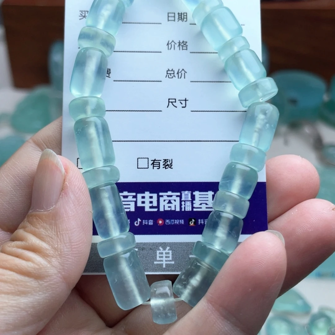 未镶嵌蛇纹石玉手链