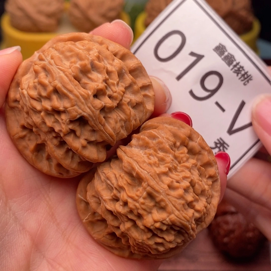 把件桃核白狮子43……