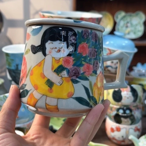 炉景德镇釉下手绘陶瓷
