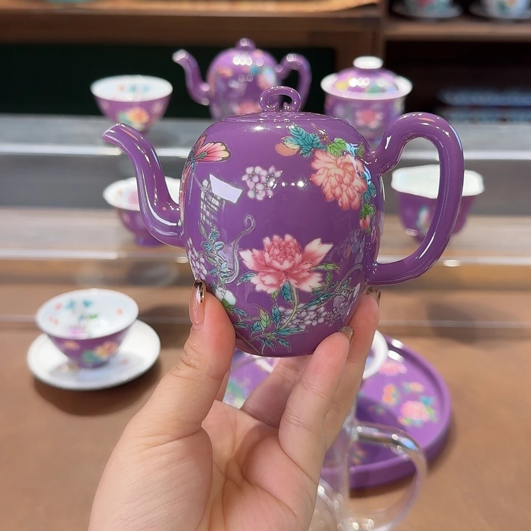 珐琅彩主人杯茶具套装系列