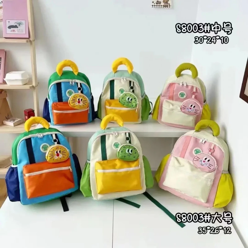大中小号可爱儿童背包女孩外出旅游幼儿园书包男童小学生双肩包JY