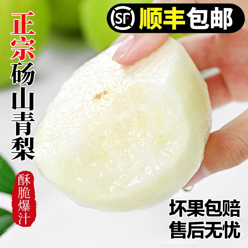 【顺丰包邮】2025年头茬蜜梨翠冠梨脆甜现摘应季细腻无渣5斤