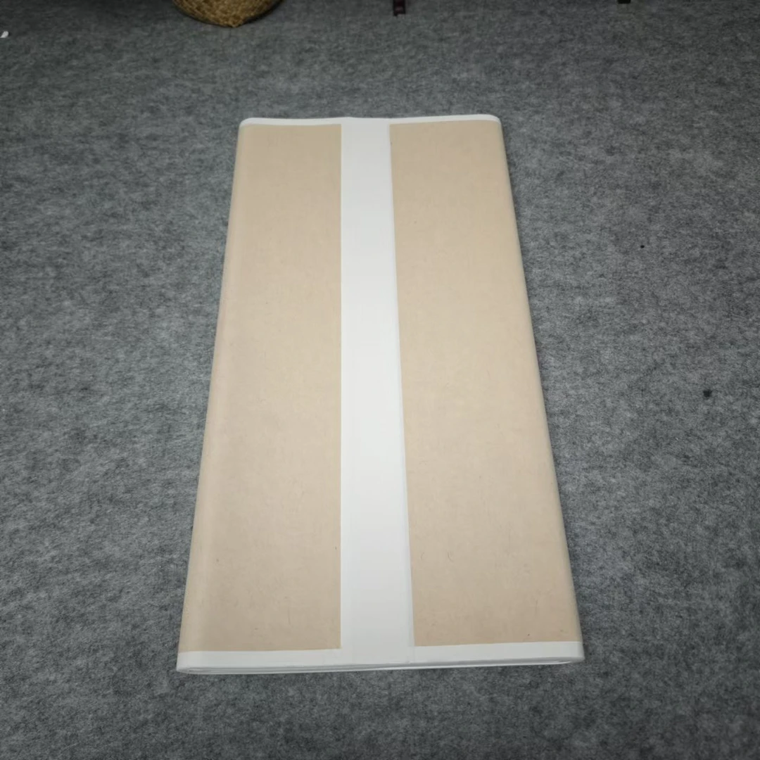 三尺夹宣50张半生宣纸书法专用