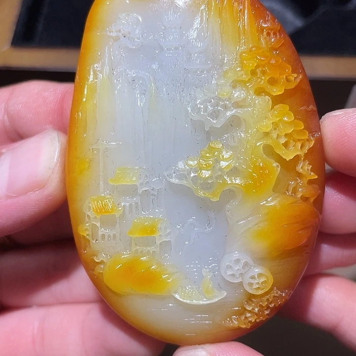 和田玉挂件未镶嵌禅*D1