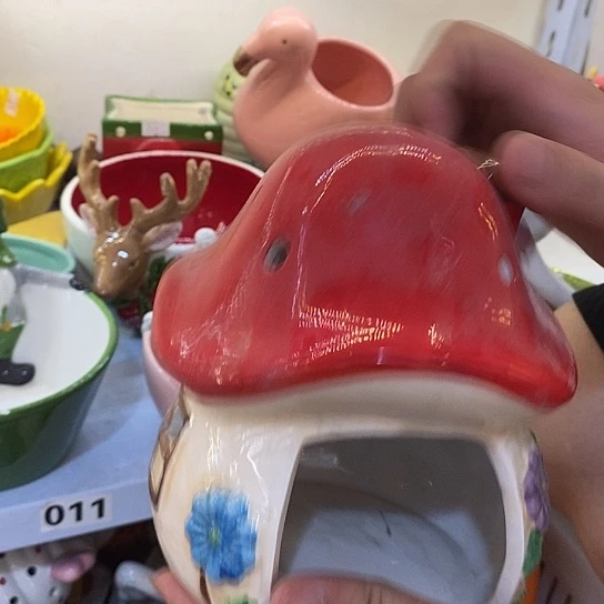 陶瓷微瑕摆件裂纹
