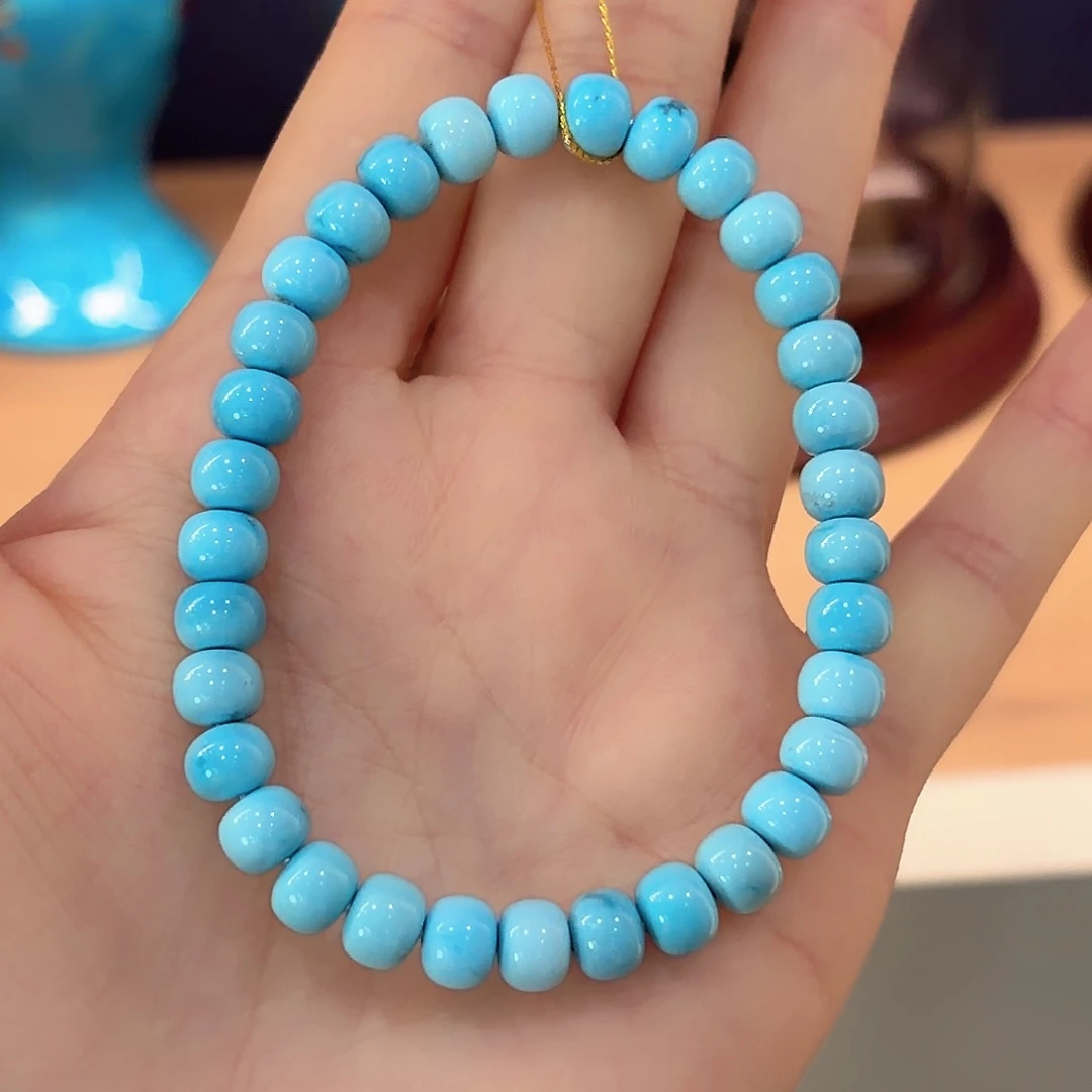 绿松石未镶嵌颈饰