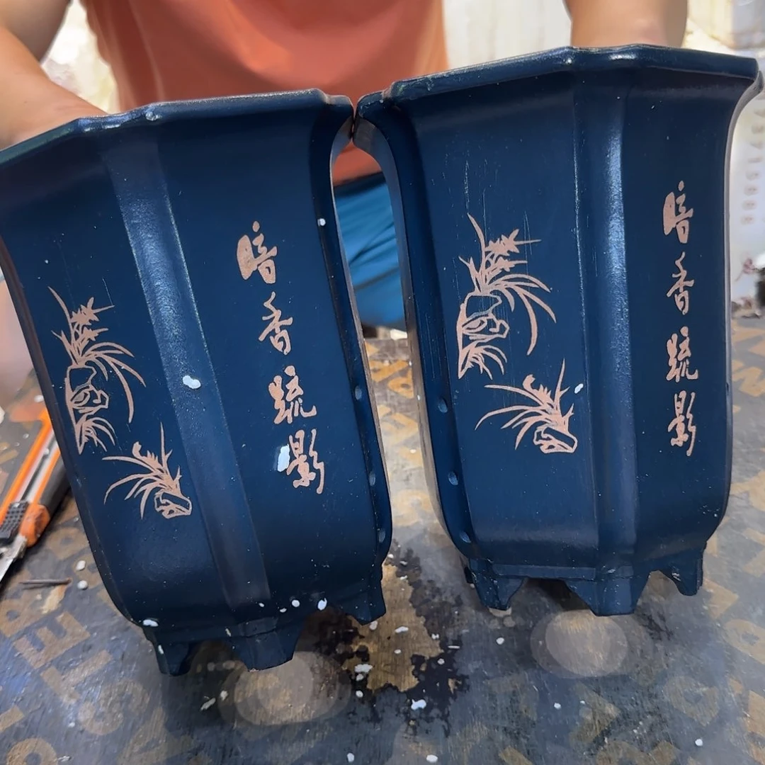 紫砂花盆紫砂紫砂16