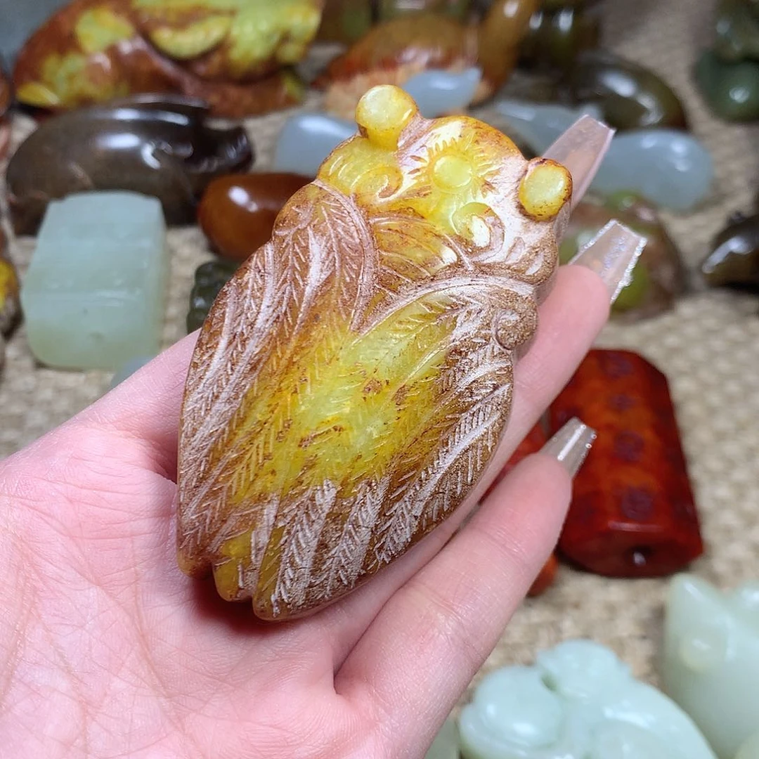 白玉菩提吊坠挂件