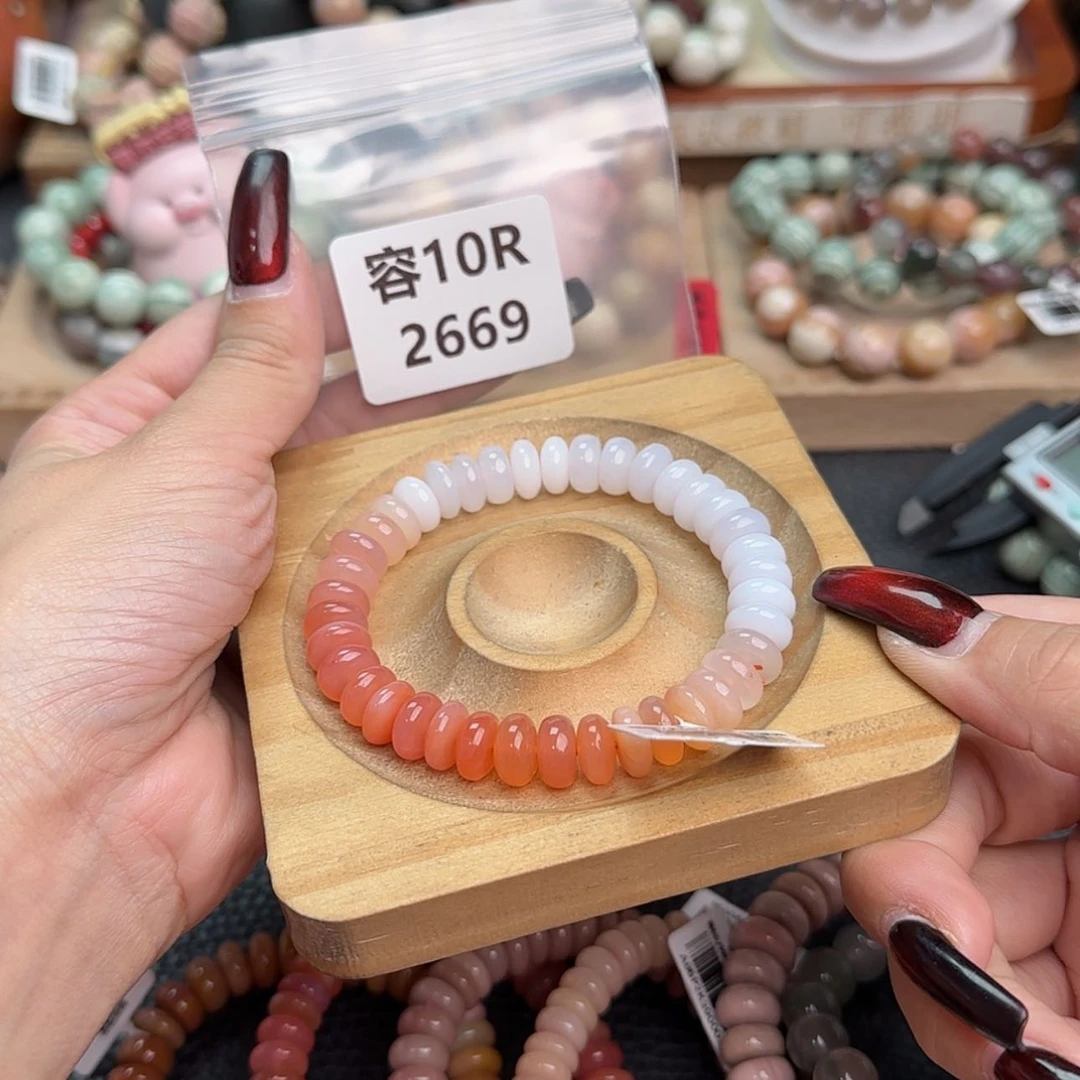 【闪购商品】石英质玉手链未镶嵌糖**甜R2669