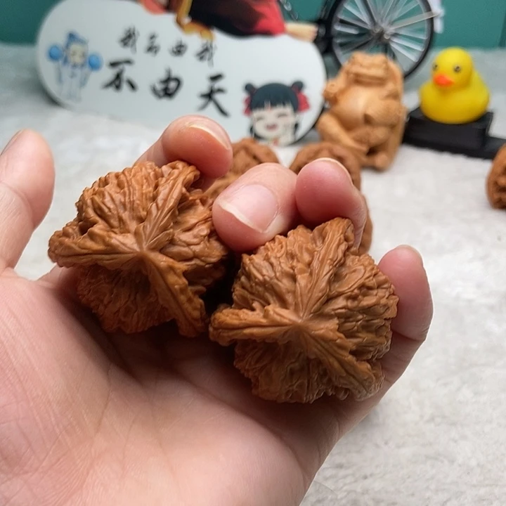 文玩核桃把件兵*三棱