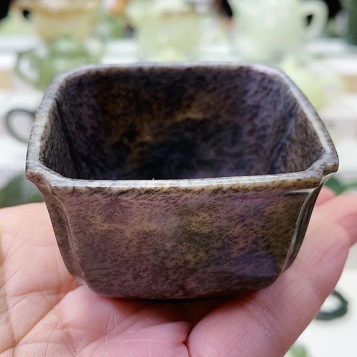 未镶嵌和田玉挂件茶杯80ml