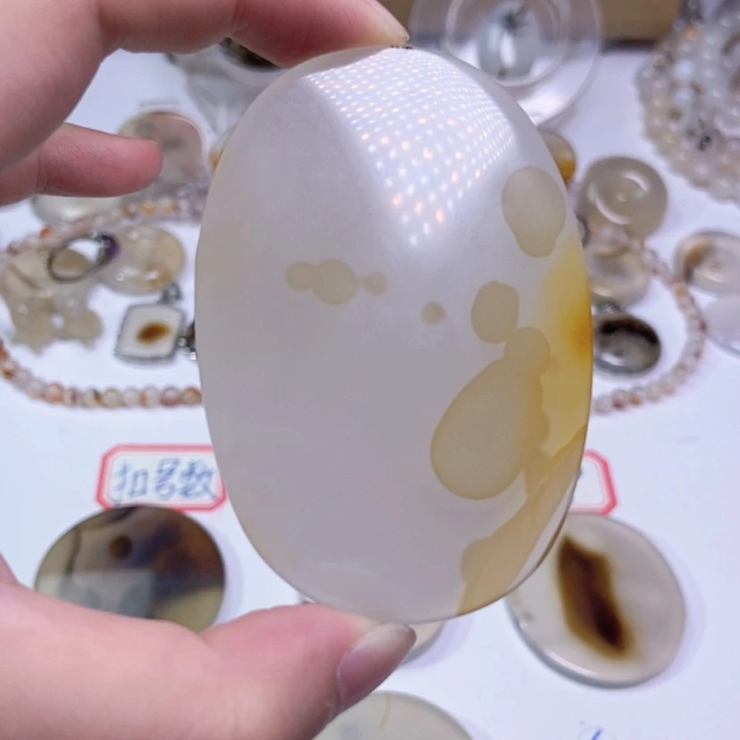 【闪购商品】玛瑙/玉髓颈饰未镶嵌玲*塔