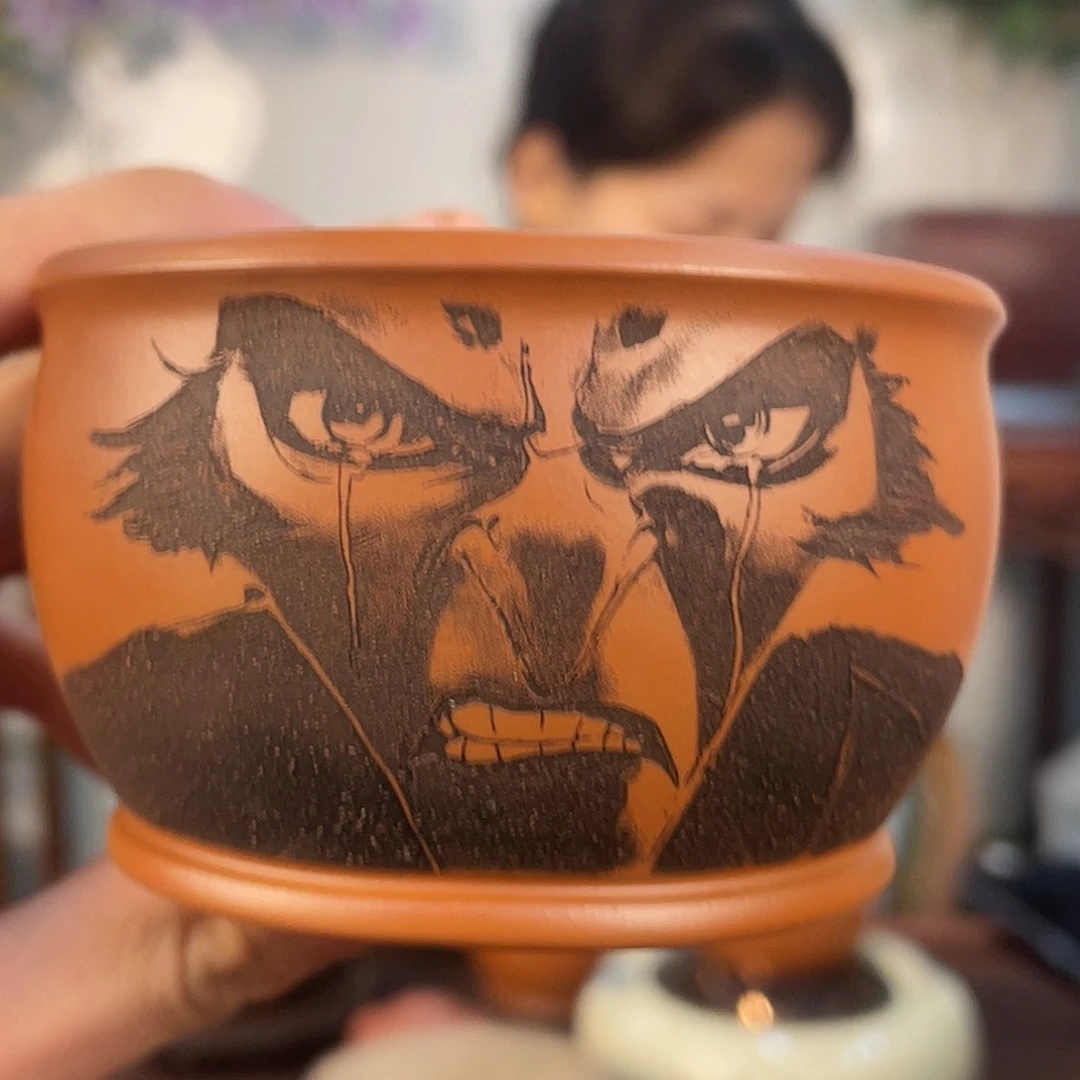 紫砂茶壶申公豹赵庄朱泥