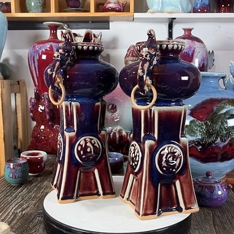 瓷片麦*神垕镇钧瓷艺术