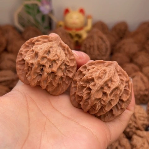 吊坠文玩核桃42全品公子帽